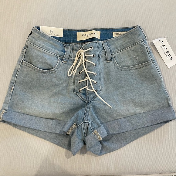 PacSun Pants - Pacsun High-Rise Denim Shorts